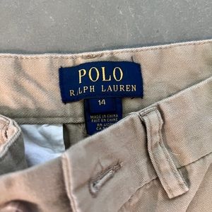 Ralph Lauren Polo boys khaki pants